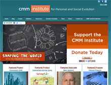 Tablet Screenshot of cmminstitute.net